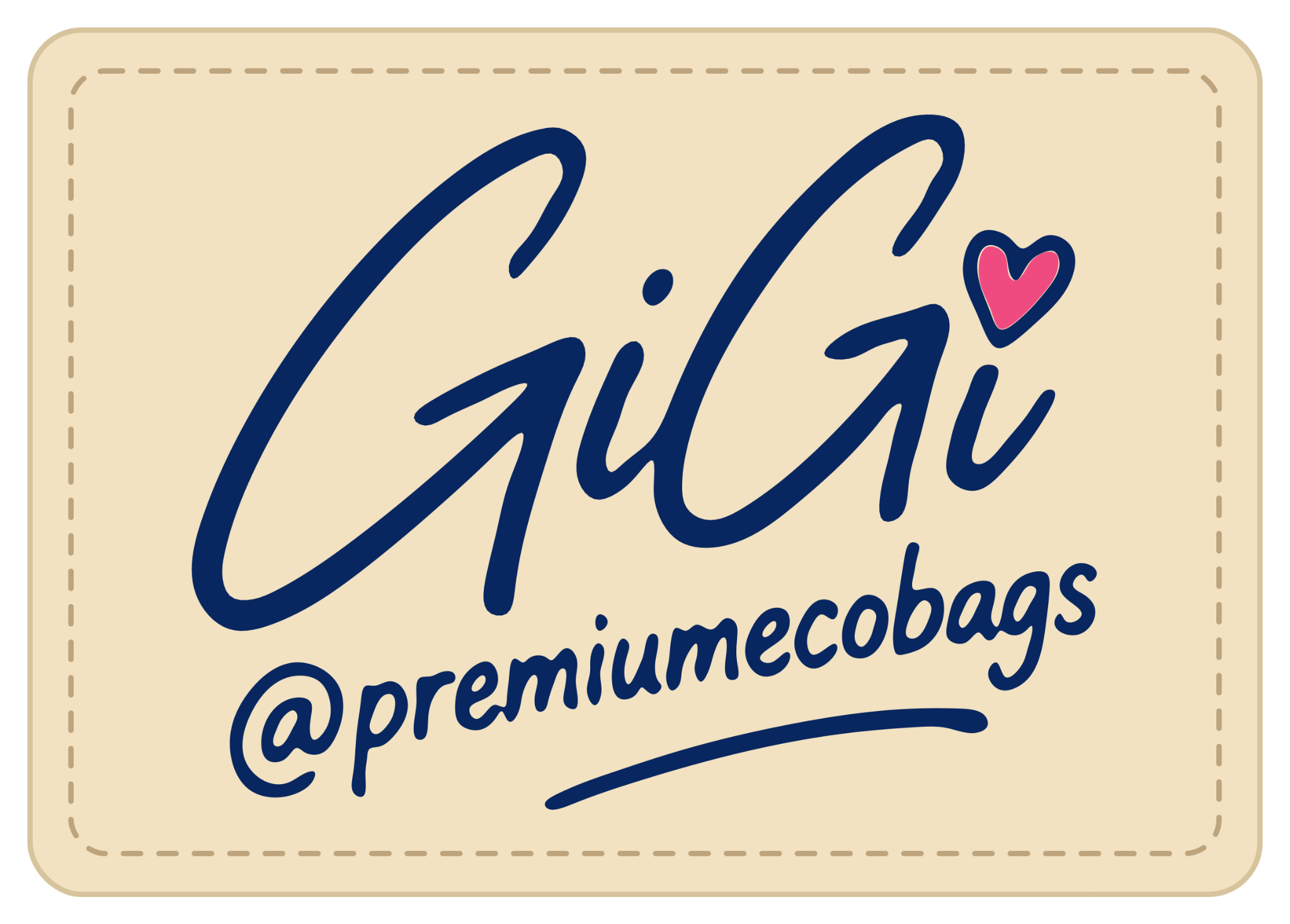 GiGi @premiumecobags signature patch